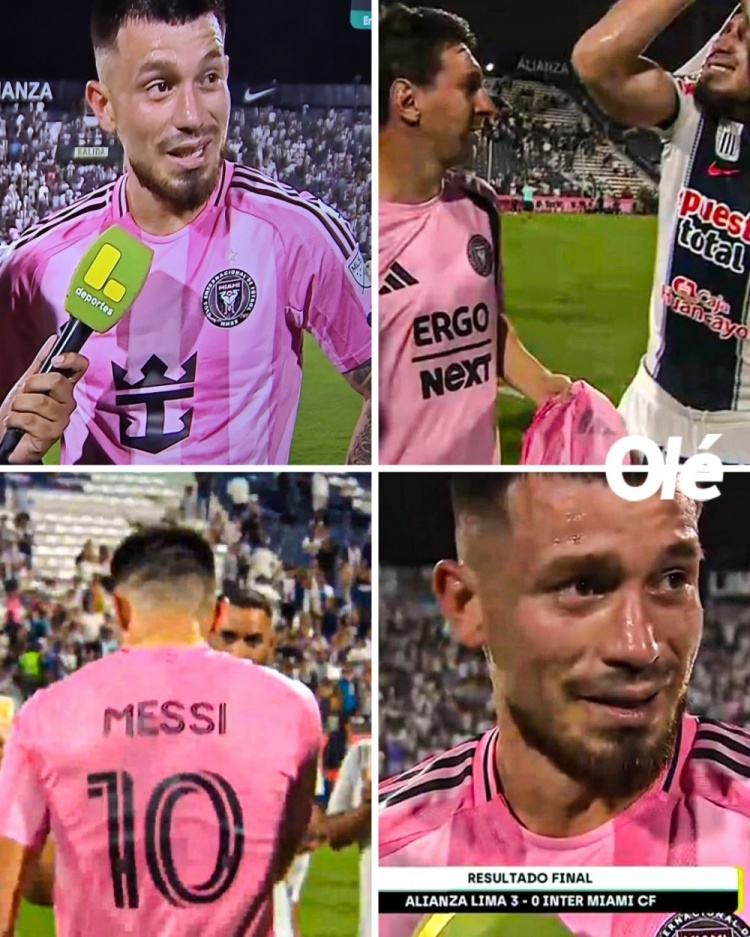 开云体育-利马联盟球员谈与梅西换球衣：这是梦想成真，他是我的偶像